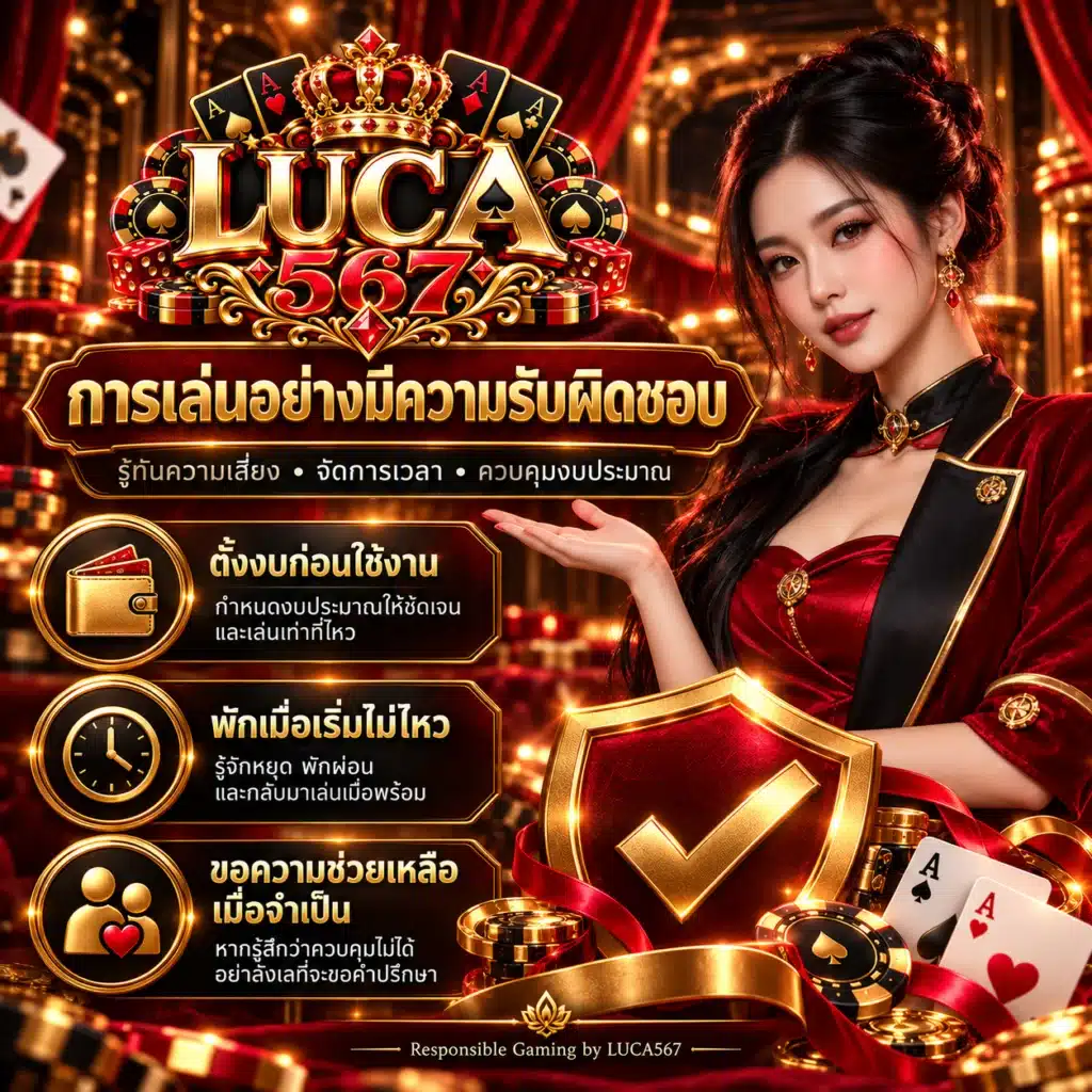 luca567 การเล่นพนันอย่างมีความรับผิดชอบ