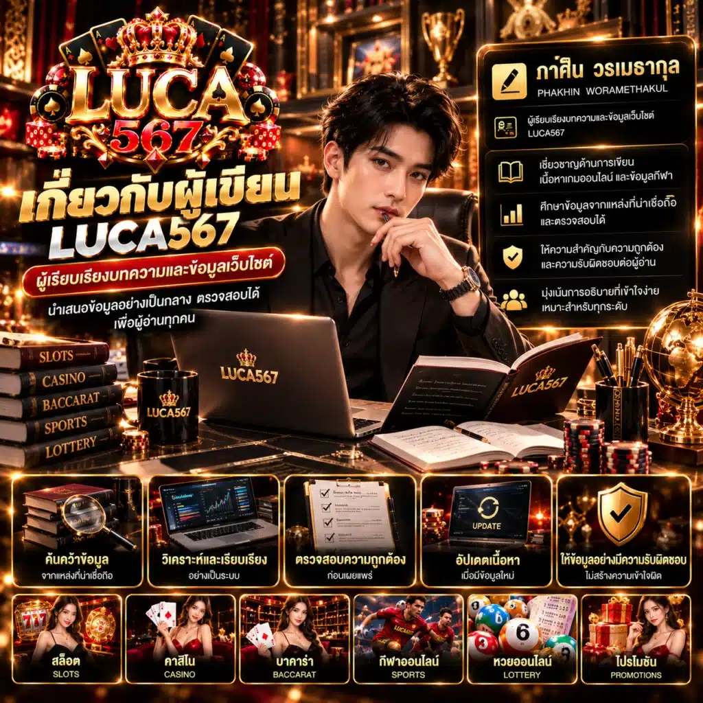 luca567 เกี่ยวกับผู้เขียน